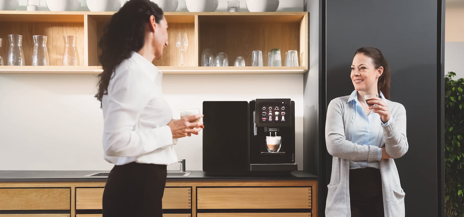 Franke coffee machine in an office